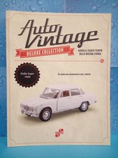 Fascicolo Auto Vintage Giulia Super 1600 FABBRI EDITORI Uscita 14