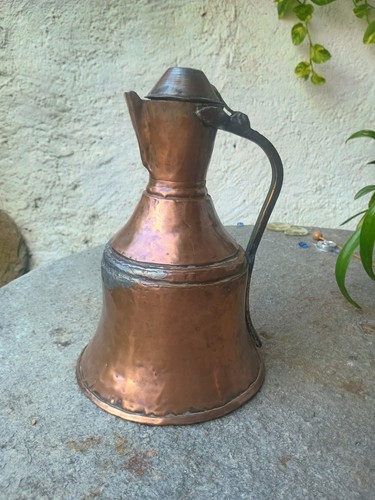 Antica brocca rame fine - in,