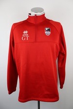 ERREA CATANIA FELPA MAGLIA CALCIO SPORT UOMO TG L MAN VINTAGE SWEATSHIRT