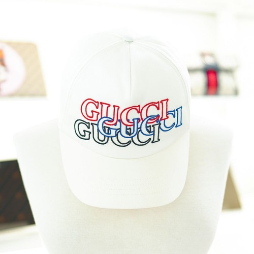 Gucci multi logo cap - multi, cotton