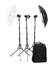 Godox AD100Pro-K3 Flash zaino triplo kit 3x AD100Pro zaino set merce di seconda scelta