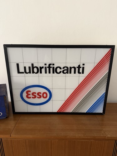 Insegna luminosa esso - insegna,