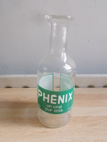 Ancienne carafe anis phénix - ancienne,