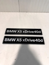 Copri targa BMW X5 xDrive 40d