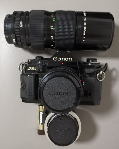 Fotocamera canon con - a-1,