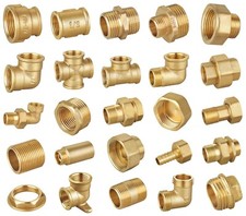 Raccordo filettato in ottone