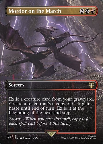 Mtg mordor the march - mordor, on