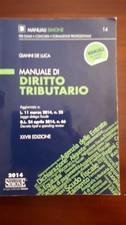 Gianni De Luca - Manuale di diritto tributario 2014