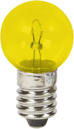 Lampadina 14v e10 giallo - 14v,