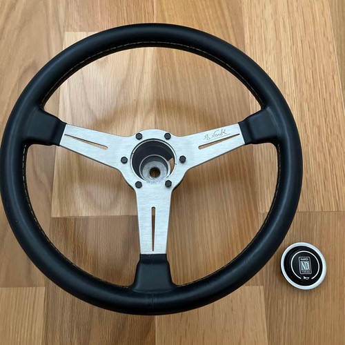 Nardi leather steering - steering, 3