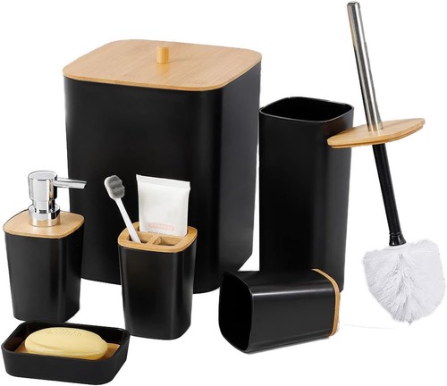Set accessori bagno - in, bambù