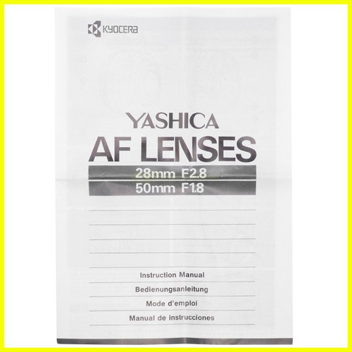 Yashica lenses 28mm 2 - af, f/2.8