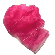 Stola organzina fuxia sciarpa