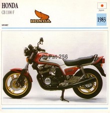 Fiche Moto : HONDA CB 1100 F