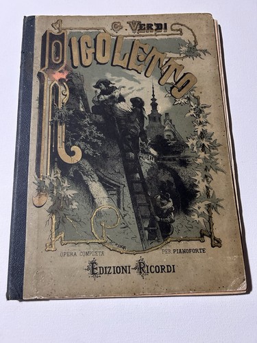 Spartito rigoletto verdi - rigoletto, g.verdi