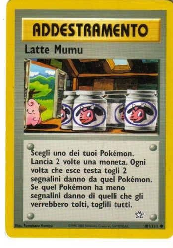 Carta pokemon addestramento - pokemon,