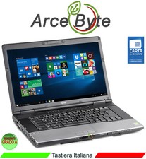 NOTEBOOK FUJITSU E752 PORTATILE 15" INTEL CORE i5 SSD 250GB RAM 8GB ITA GRADO A