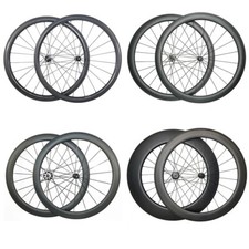 Set ruote in fibra di carbonio