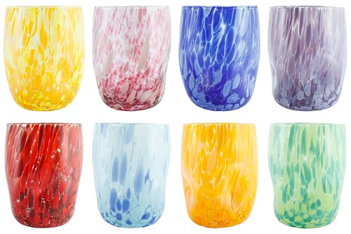Set otto murano vetro - set,