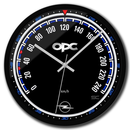 Orologio parete nero - da, 30cm