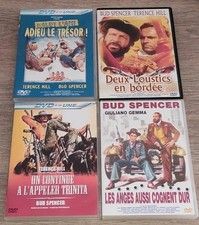 * LOT DE 4 DVD BUD SPENCER ET TERENCE HILL (  LES ANGES AUSSI COGNENT DUR SALUT