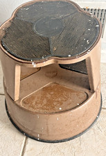 sgabello a rotelle kik step vintage