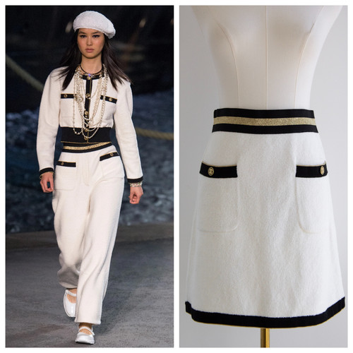 Minigonna chanel cruise 2019 - minigonna,