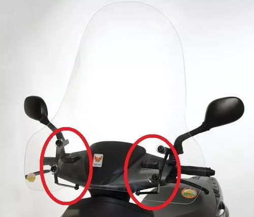 Attacchi parabrezza benelli - attacchi,