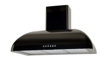 Cappa Parete TOP NERA da 90cm