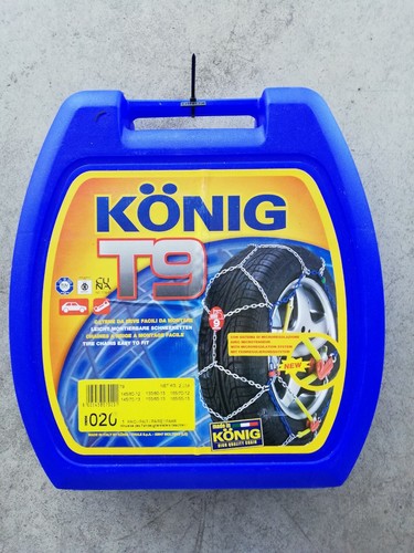 Konig catene neve misure - t9,