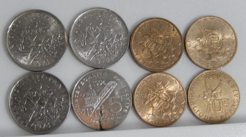 Lotto monete francia 1971 - monete,
