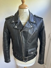 Giacca moto pelle Schott
