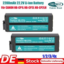 Batteria 22,2 V NB-CP1L NB-CP2LI NB-CP2LH per Canon Selphy CP100 CP200 CP510 CP1300
