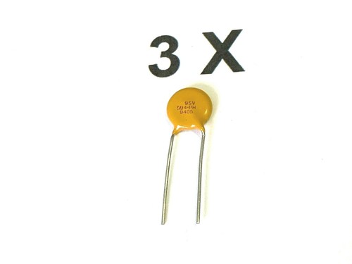 Varistor rms 95v dc 125v - rms, 95v,