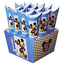 Vaso maxi portaconi + 12 coni