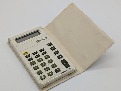 Toshiba 102 calcolatrice - hb-102,