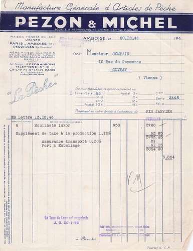 Amboise fabricant pezon - 37,