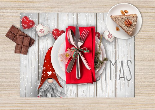Tovagliette americane natale - tovagliette,