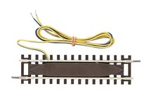 ROCO 42421  Binario cod.83 con cavetti alimentazione, lunghezza 10,5 mm H0 1:87