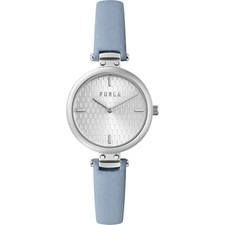 Orologio Donna FURLA NEW PIN WW00018001L1 Vera Pelle Celeste