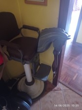 Sedia Da Barbiere Vintage anni 50 