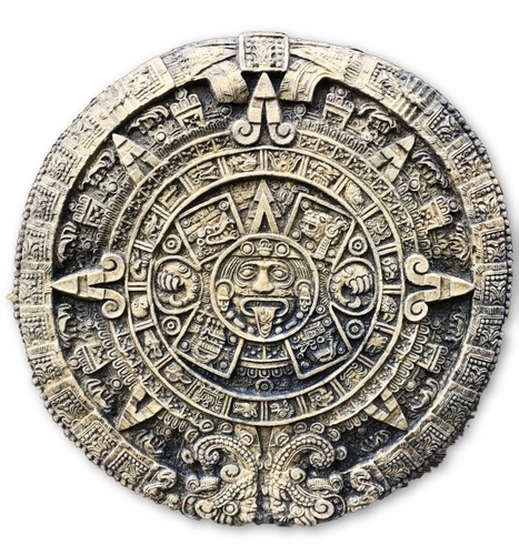 Aztec mayan calendar round - mayan,