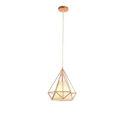 Lampadario gabbia metallo - lampadario,
