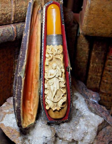 Pipe fume cigare écume - fume, en