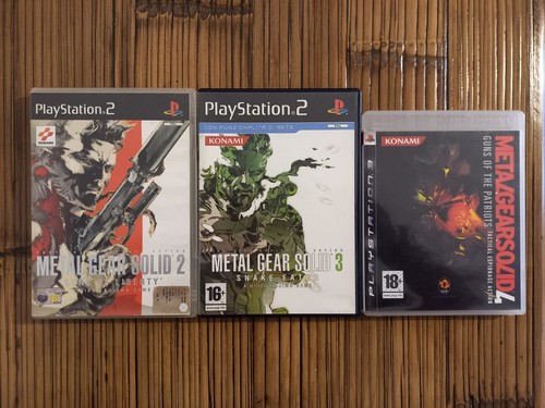 Trilogia metal gear solid - trilogia,