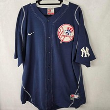 Maglia baseball Derek Jeter New York Yankees vintage Nike rara XL bottone cucito
