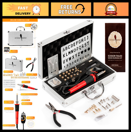 43pcs wood burning - 43pcs,