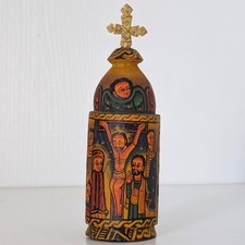Icona etiope in legno