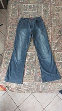 Jeans a zampa blu