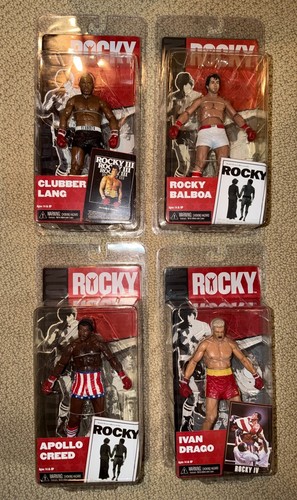 Rocky neca set figurine - rocky, 4